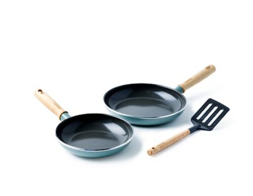 Mayflower sett 2 stekepanner + stekespade