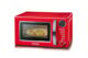 Mikrobølgeovn Retro 700W Rød