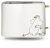 Moomin Ceramic 2 Slices New Nordic Brødrister – Hvit