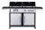 Mustang Gass- og Kullgrill Combo 3+1
