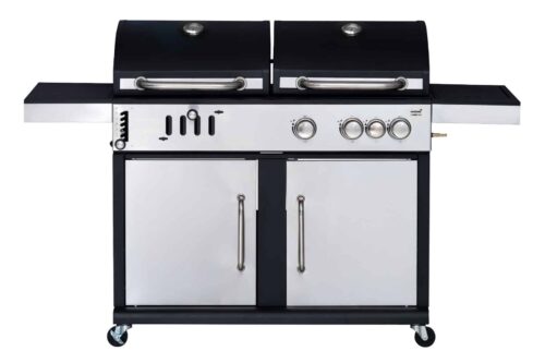 Mustang Gass- og Kullgrill Combo 3+1