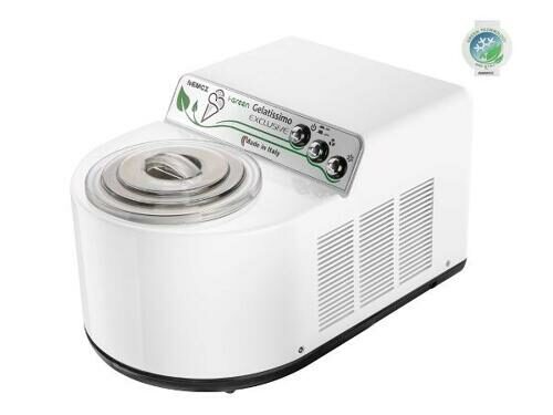 Nemox Gelatissimo Exclusive I-green Iskremmaskin – Hvit
