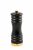 Pepperkvern matt svart/gull 15 cm