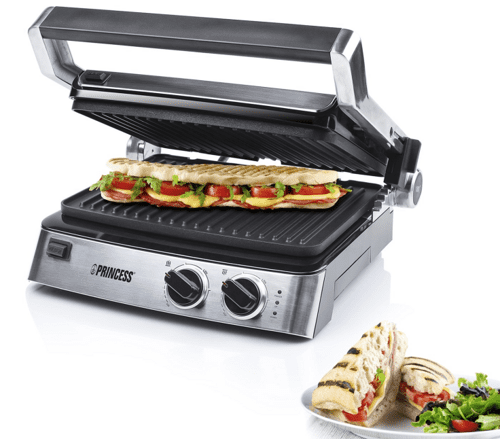 Princess 117300 Contact Grill Minigrill – Rustfritt Stål