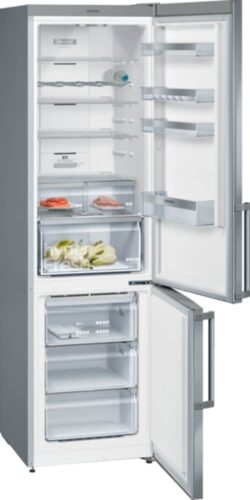 Siemens Kg39n7iet Iq300 Kombiskap – Rustfritt Stål