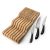 Signature Knivblokk Bamboo Liggende 4 deler