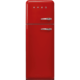 Smeg Fab30lrd5 Kombiskap – Rød
