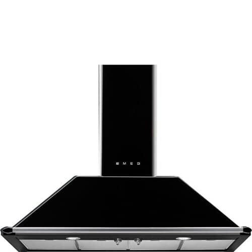Smeg Kt110ble Vegghengt ventilator – Svart