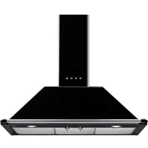 Smeg Kt90ble Vegghengt ventilator – Svart