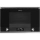 Smeg Linea Kompakt Mikrobølgeovn 60 cm, Svart
