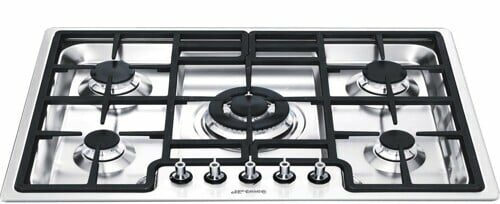 Smeg Pgf75-4 Gasstopp – Rustfritt Stål