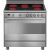 Smeg Scd91cmx9 Keramisk komfyr – Rustfritt Stål