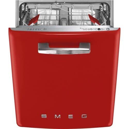 Smeg Stfabrd3 Innebygd oppvaskmaskin – Rød
