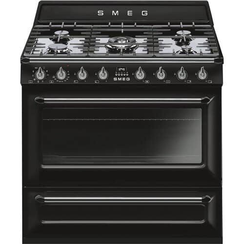 Smeg Tr90bl9 Gasskomfyr – Svart