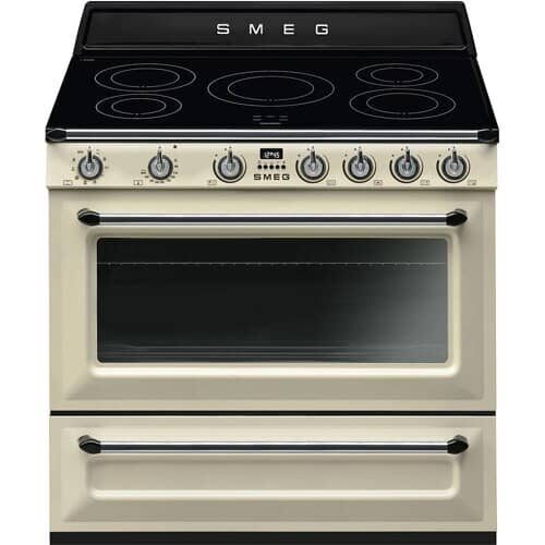 Smeg Tr90ip9 Induksjonskomfyr – Krem