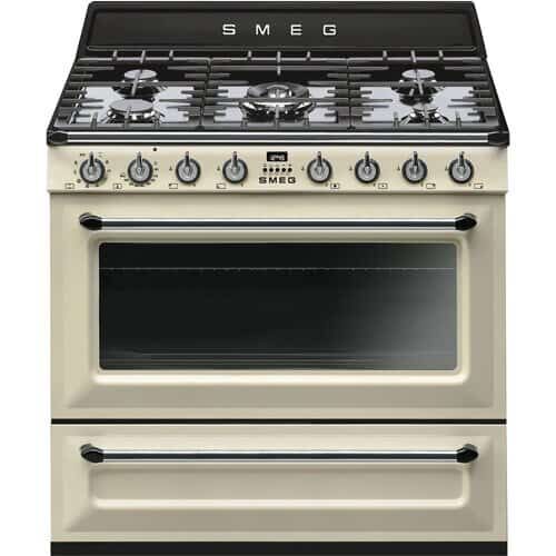 Smeg Tr90p9 Gasskomfyr – Krem