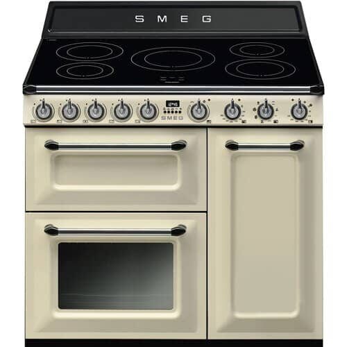 Smeg Tr93ip Induksjonskomfyr – Krem
