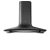 Sweet P 85 Cast Iron Vegghengt ventilator – Svart