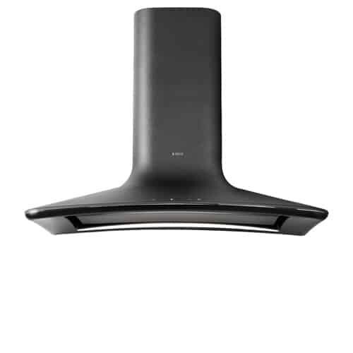 Sweet P 85 Cast Iron Vegghengt ventilator – Svart