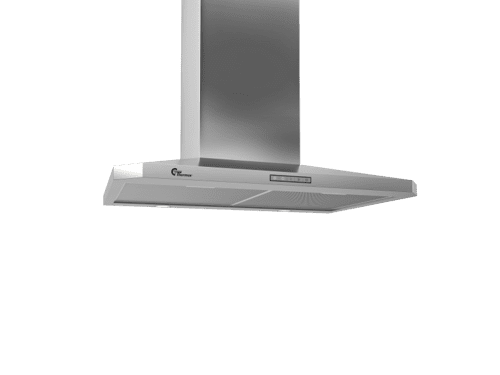 Thermex Decor 787 70cm Rf Vegghengt ventilator – Rustfritt Stål