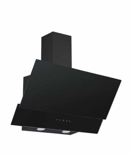 Thermex Vertical 2 80cm Vegghengt ventilator – Svart/glass