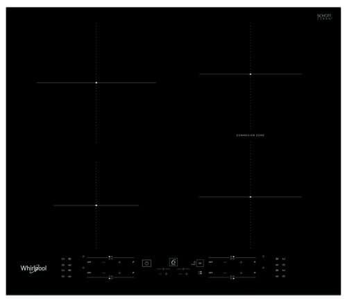 Whirlpool Wb B3960 Bf Induksjonstopp – Svart/glass