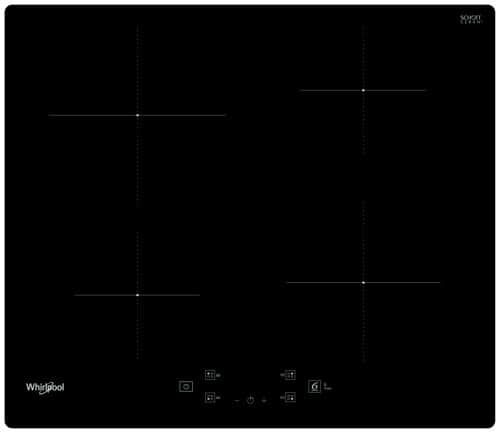 Whirlpool Wsq2160ne Induksjonstopp – Svart/glass