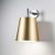 Witt Architect Brass-2 Vegghengt ventilator – Messing