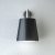 Witt Architect Matte Blac K-2 Vegghengt ventilator – Svart