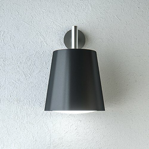 Witt Architect Matte Blac K-2 Vegghengt ventilator – Svart