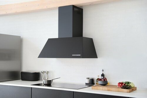 Witt Justice90b Vegghengt ventilator – Svart