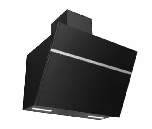 Witt Source 60 B Vegghengt ventilator – Svart/glass