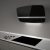 Witt Vision80 Black-2 Vegghengt ventilator – Svart/glass