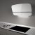 Witt Vision80 White-2 Vegghengt ventilator – Hvit/glass