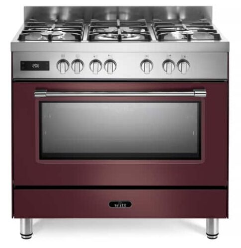 Witt Wgc906bu Gasskomfyr – Bordeaux