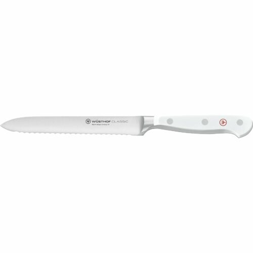 Wüsthof Classic hvit liten brødkniv