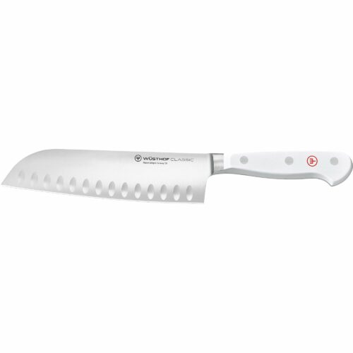 Wüsthof Classic hvit santokukniv 17 cm.