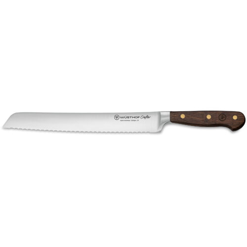 Wüsthof Crafter Dobbelttannet Brødkniv Smoked Oak