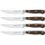 Wüsthof Crafter Steakkniver Smoked Oak 4 stk.